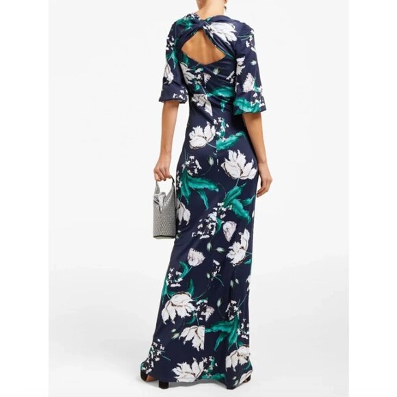 Erdem "Etheline" Floral Jersey Maxi Dress, size 8US (Fits like a US size 4/6) - Picture 3 of 14